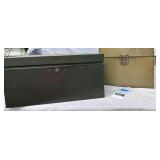 Excelsior Fin File / Storage Box & Cole Steel equipment Metal Storage Box