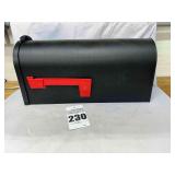 New Black Mailbox