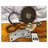 Clamps, Axle tie plates, metal belts, Edgemate Panel Edging