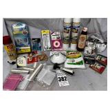 Large Misc Lot, Solid Grip, Lights, HeatnBond, crazy glue, picture hooks, & More
