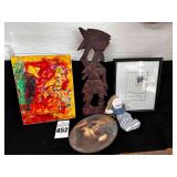 Misc Pictures & Frames, Doll, wooden statue