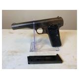 FN Browning Model 1910 Pistol, 7.65mm