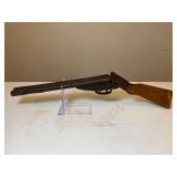 Rustic Metal and Wood Toy Shotgun