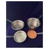 Pots and a Skillet