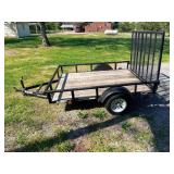 Carry-On Trailer Corporation Utility Trailer with Tractor Supply Co. Sticker