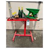 Rolling Cart with Garden and Hand Tools