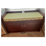 Walnut Storage Bench