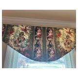 (2) Wooden Window Valances
