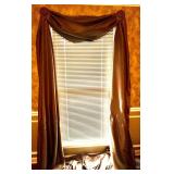 Floor to Ceiling Panel Drapery with Lion Valance