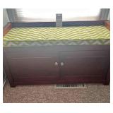 Walnut Storage Bench