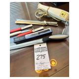 5 - Knives (1 Electric, & Paring & Cheese Knives)