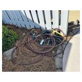 Misc Yard Items, Hose Pipes, Water Sprinklers, & Nozzles