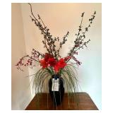 Large Decorative Artificial Flower Arrangement