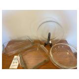 4 - Glass Cooking Pans