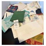 Misc. Napkins, Towels, Apron