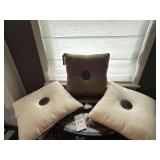 3 Large Decorative Pillows