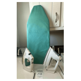 Ironing Board & 2 Irons