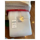 7 - 58Qt Sterilite Container with Lids