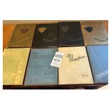 8 yearbooks (1952 - 1955) & (1954 - 1957)