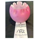 Vintage Fenton Rose Bowl Ombre