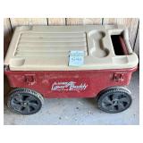 Ames Lawn Buddy Garden Cart, with Tool Tray