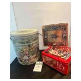Vintage Metal Canisters