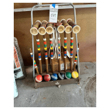 Forster Croquet Set in Cart