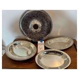 Silver Plated Serving Platters