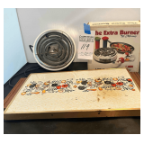 Jasco Food Warmer, & Electric Burner