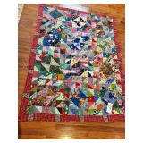 Quilt - Red Trim