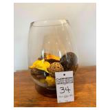 Thick Glass Vase