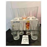12 Tall Drinking Glasses