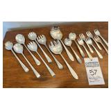 16 pcs Silver Plated Utensils