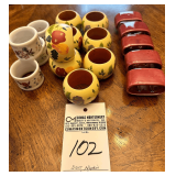 3 set Napkin Rings