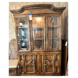 Italian Provincial China Hutch