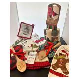 Christmas Hand Towels, Spatulas, Wash Clothes, Pot Holders