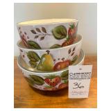 Black Forest Fruit Mixing Bowls (3)