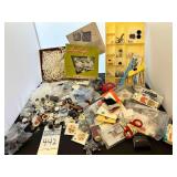 Sewing Supplies, Buttons, Weaving Loom,