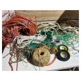 Large Lot of Twine, Rope & Tape