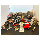 Thomas Kinkade Ornaments, & Christmas Book, & Christmas Ornaments