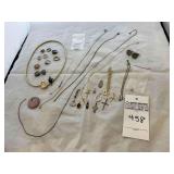Jewelry - Necklaces. Rings, cuff links,