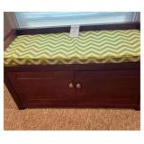 Walnut Storage Bench