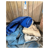 3 Tarps & Painters Drop Cloths