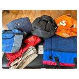 Misc. Bags, Back Packs, Camping Blanket & Cooler