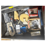 Misc Drawer Content of Toolbox: Sander, Nails,