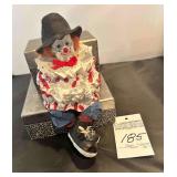 Clown & 2 Textured Metal Boxes