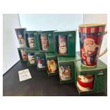 Set of Christmas Mugs