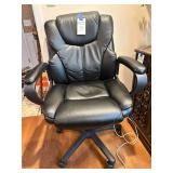 Black Leather Office Chair
