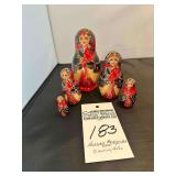 Russian Matryoshka - 5 Nesting Dolls