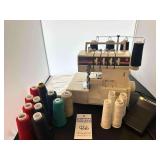 Riccar Lock RL 624E Serger Machine